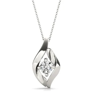 Solitaire Swirl Fashion Pendants