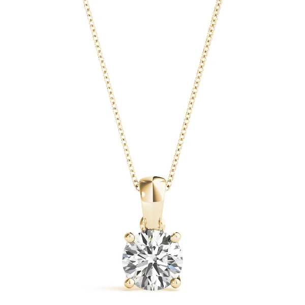 Solitaire Round Pendant - Image 4