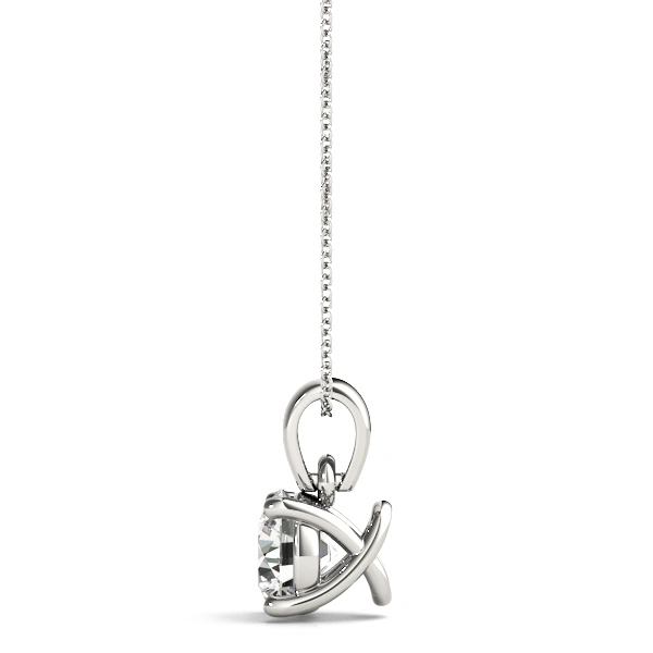 Solitaire Round Pendant - Image 2