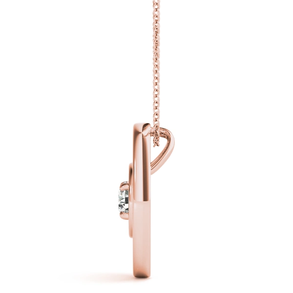 Oval Shape Solitaire Pendant - Image 8