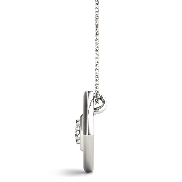 Solitaire Prong Set Pendant - Image 2