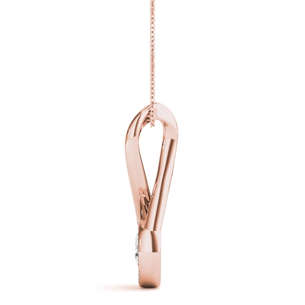 Infinity Twist Accented Cluster Pendant - Image 8