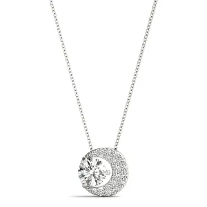 Crescent Moon Fashion Pendant