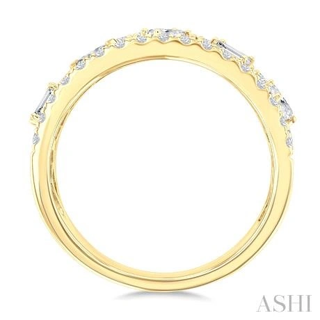 Bold Mixed Shape Diamond Fashion Band - Image 4