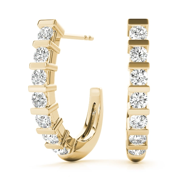 J-Hoop Earrings - Image 6