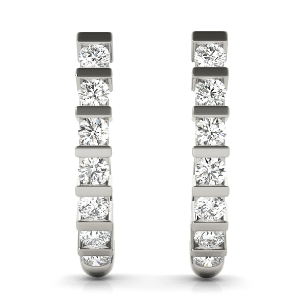 J-Hoop Earrings - Image 4