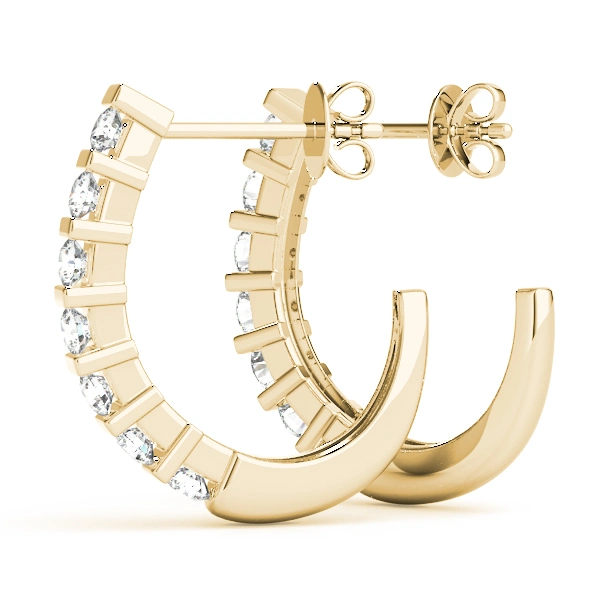 J-Hoop Earrings - Image 8