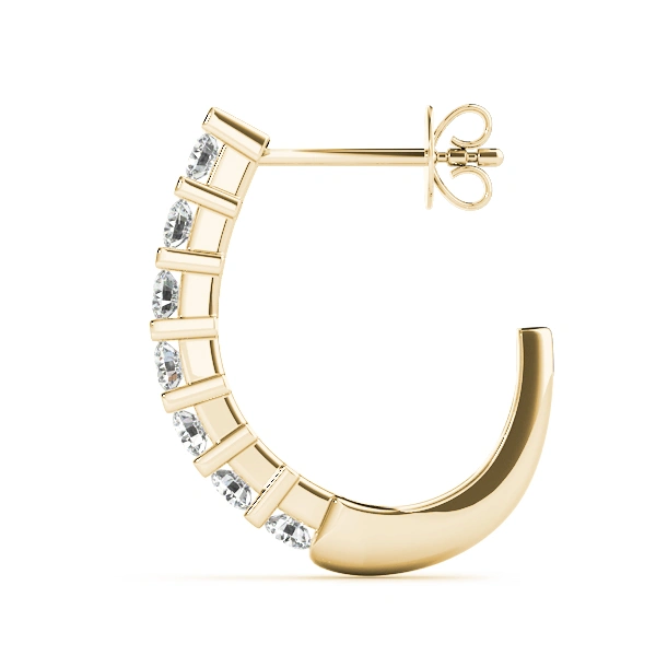 J-Hoop Earrings - Image 7