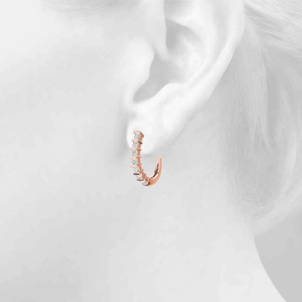 J-Hoop Earrings - Image 15