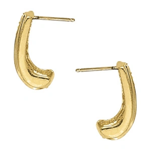 EARRINGS HOOP EARRINGS J-HOOPS - Image 2