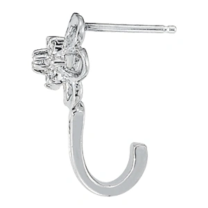 EARRINGS HOOP EARRINGS J-HOOPS - Image 2