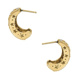 EARRINGS HOOP EARRINGS J-HOOPS - Image 2