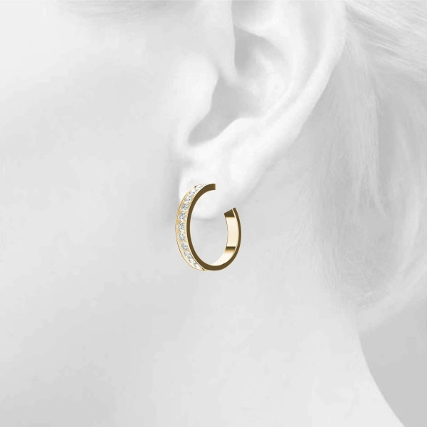 EARRINGS HOOP EARRINGS STANDARD HO - Image 10
