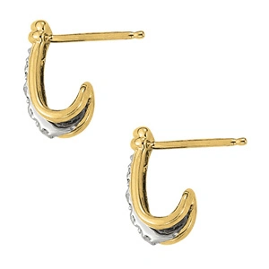 EARRINGS HOOP EARRINGS J-HOOPS - Image 2
