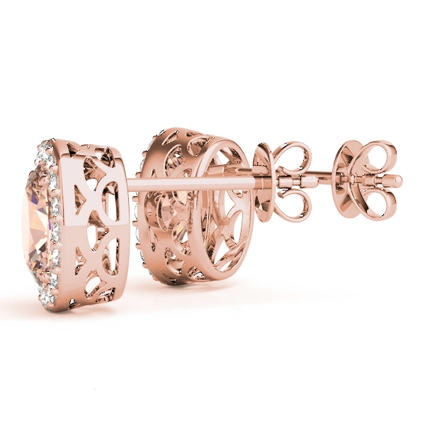 Oval Halo Studs - Image 20