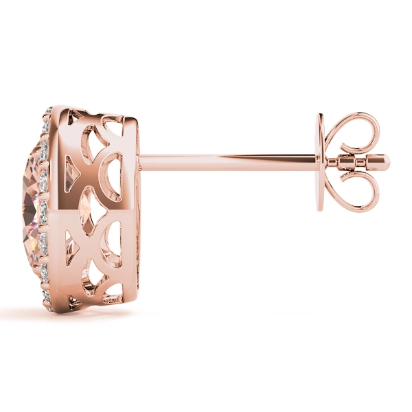 Oval Halo Studs - Image 18