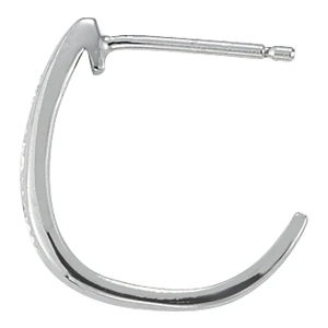 EARRINGS HOOP EARRINGS J-HOOPS - Image 2