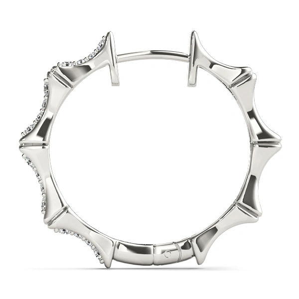 EARRINGS HOOP EARRINGS STANDARD HO - Image 2