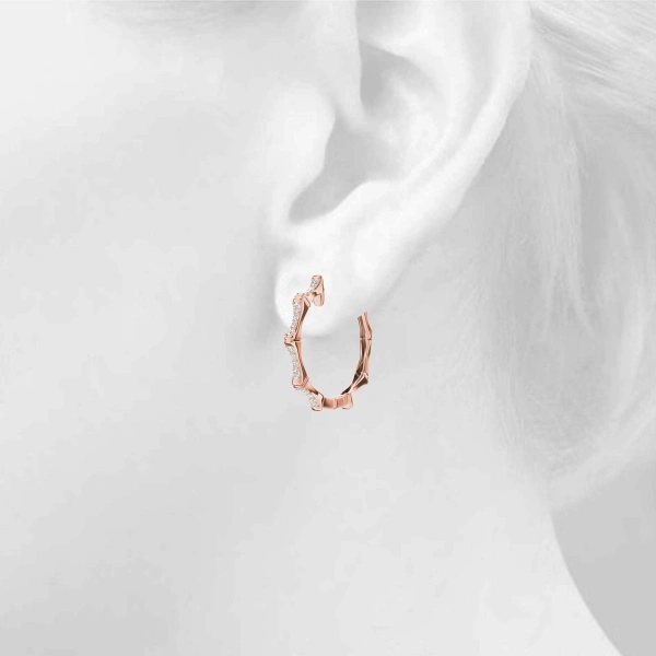 EARRINGS HOOP EARRINGS STANDARD HO - Image 15