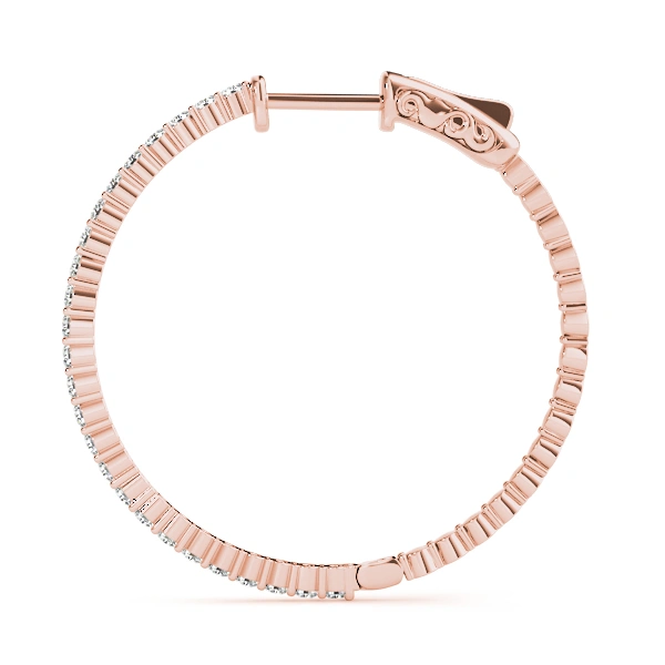 EARRINGS HOOP EARRINGS VAULT LOCK - Image 12