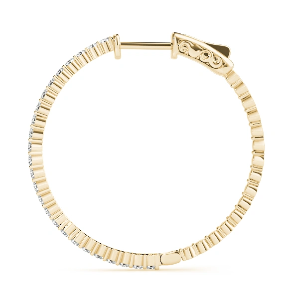 EARRINGS HOOP EARRINGS VAULT LOCK - Image 7