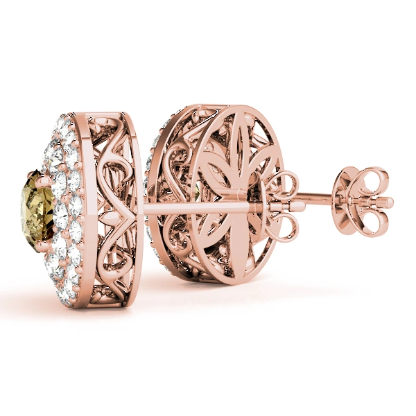 Round Double Halo Studs - Image 20