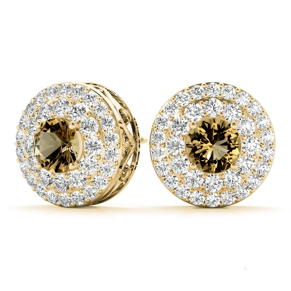 Round Double Halo Studs - Image 12