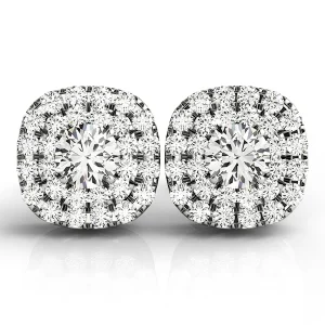Cushion Shaped Double Halo, Round