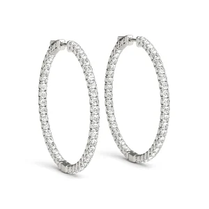Inside-Out Value Lock Hoop Earrings