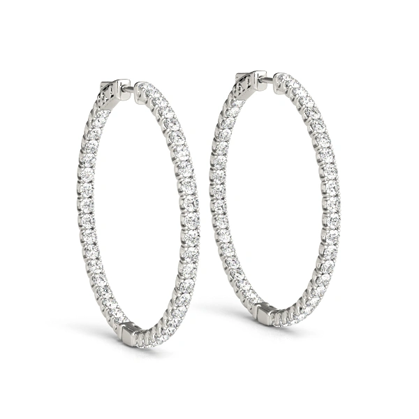 Inside-Out Value Lock Hoop Earrings