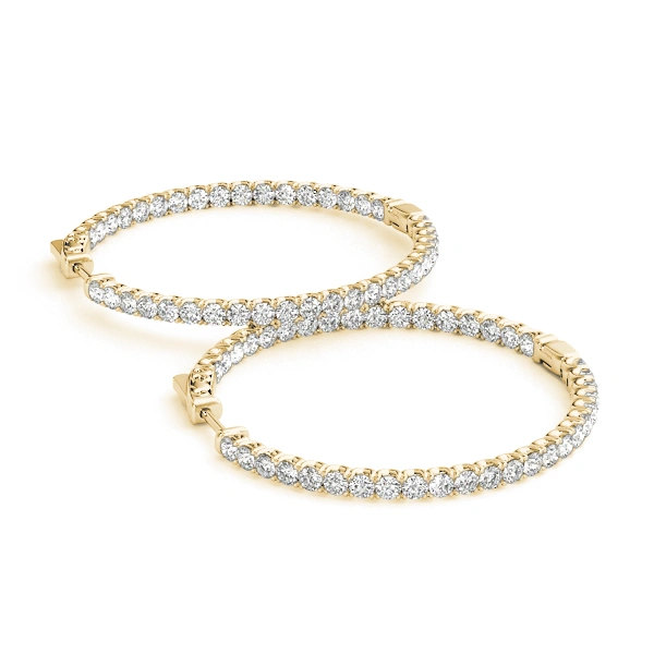 Inside-Out Value Lock Hoop Earrings - Image 7