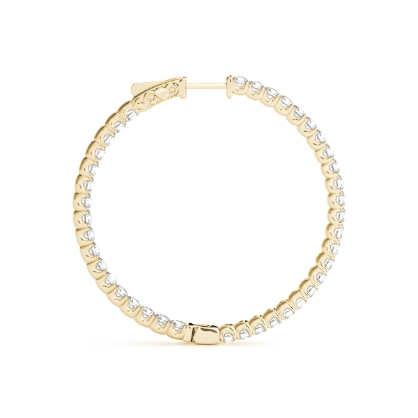 Inside-Out Value Lock Hoop Earrings - Image 6