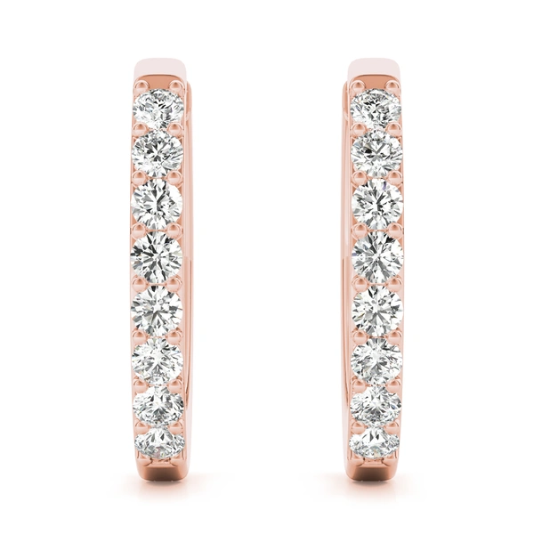 Shared-Prong Hoop Earrings - Image 11
