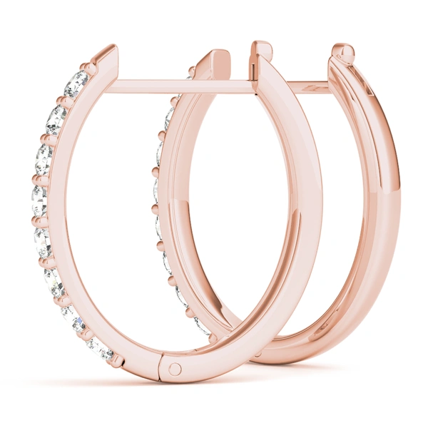 Shared-Prong Hoop Earrings - Image 14