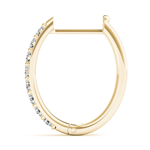 Shared-Prong Hoop Earrings - Image 7