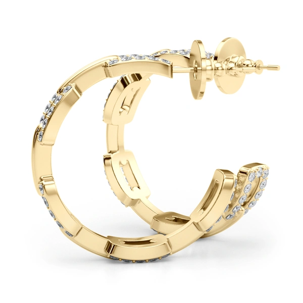 Chain Link Fashion Earrings - Image 9