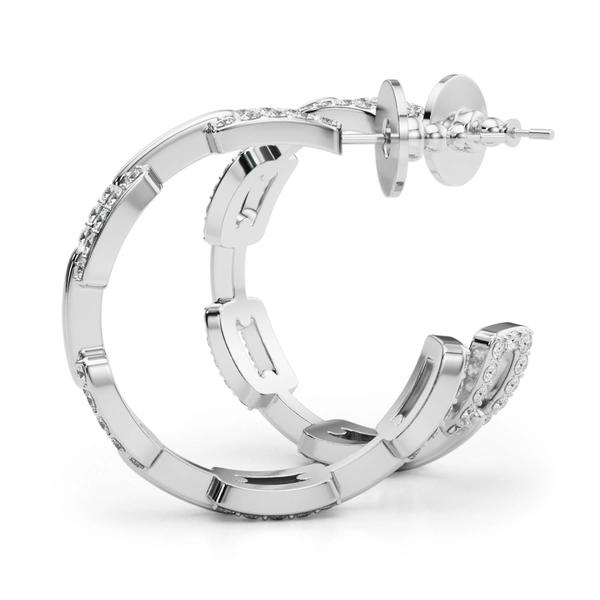 Chain Link Fashion Earrings - Image 4