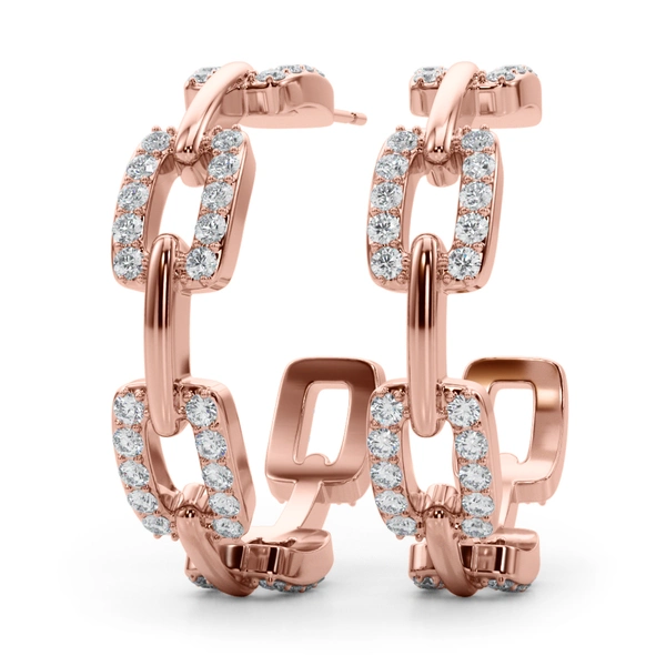 Chain Link Fashion Earrings - Image 13