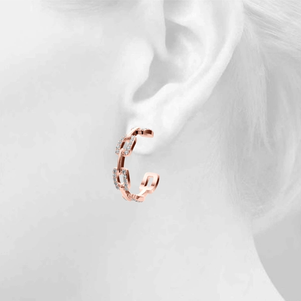 Chain Link Fashion Earrings - Image 15