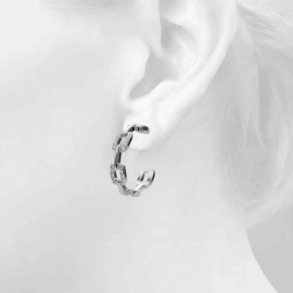 Chain Link Fashion Earrings - Image 5