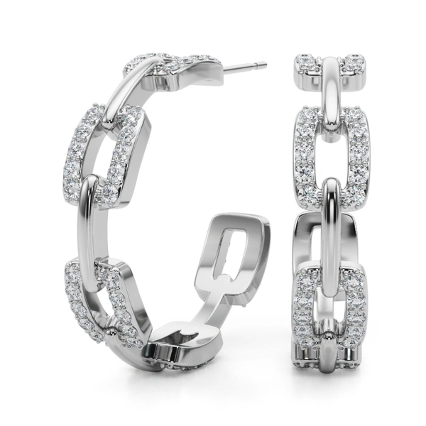 Chain Link Fashion Earrings