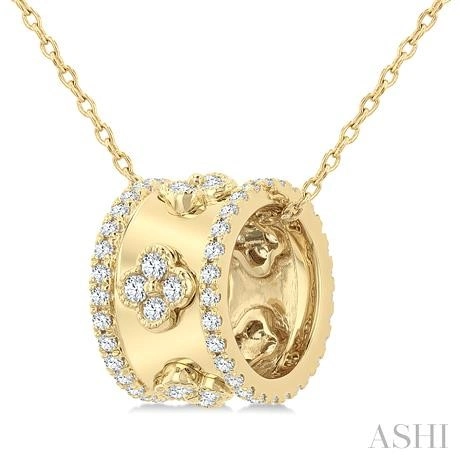 Clover Diamond Fashion Pendant - Image 2