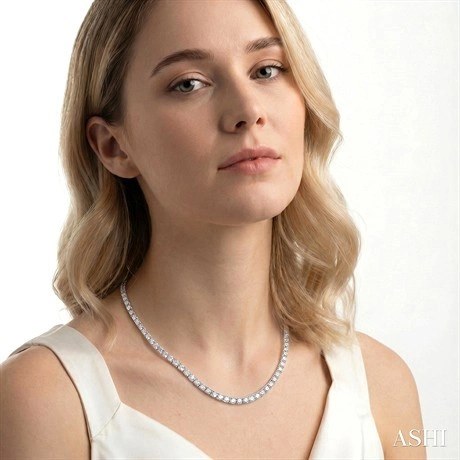 Diamond Tennis Necklace - Image 2