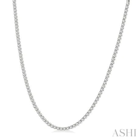 Diamond Tennis Necklace - Image 3