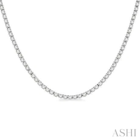 Diamond Tennis Necklace - Image 4
