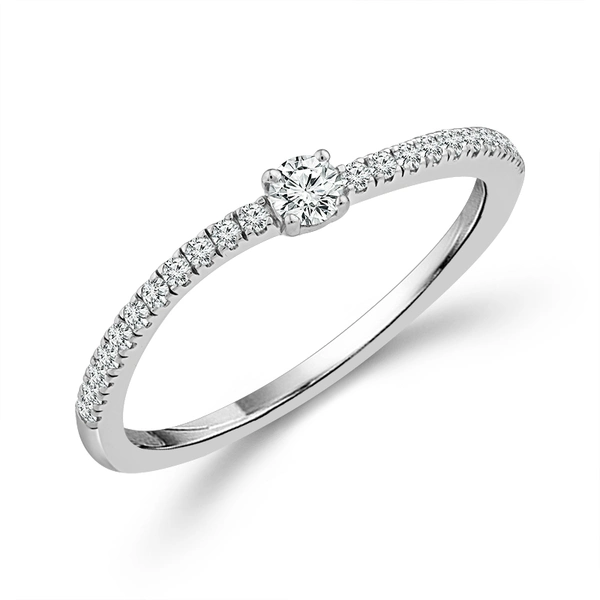 Diamond Band 0.63 ct tw 14k White Gold+14k Yellow Gold+14k Rose Gold - Image 3